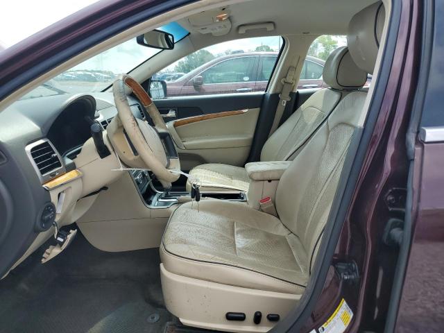  LINCOLN MKZ 2012 Burgundy