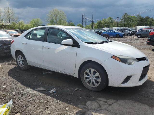  TOYOTA COROLLA 2015 Biały