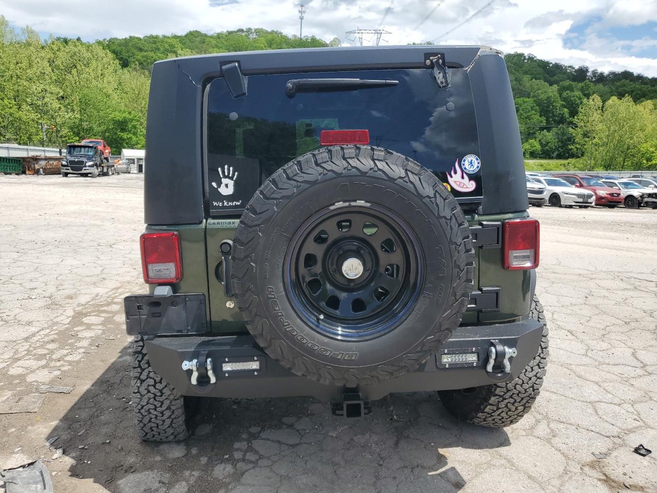 2008 Jeep Wrangler Rubicon VIN: 1J8GA64138L644676 Lot: 56885655