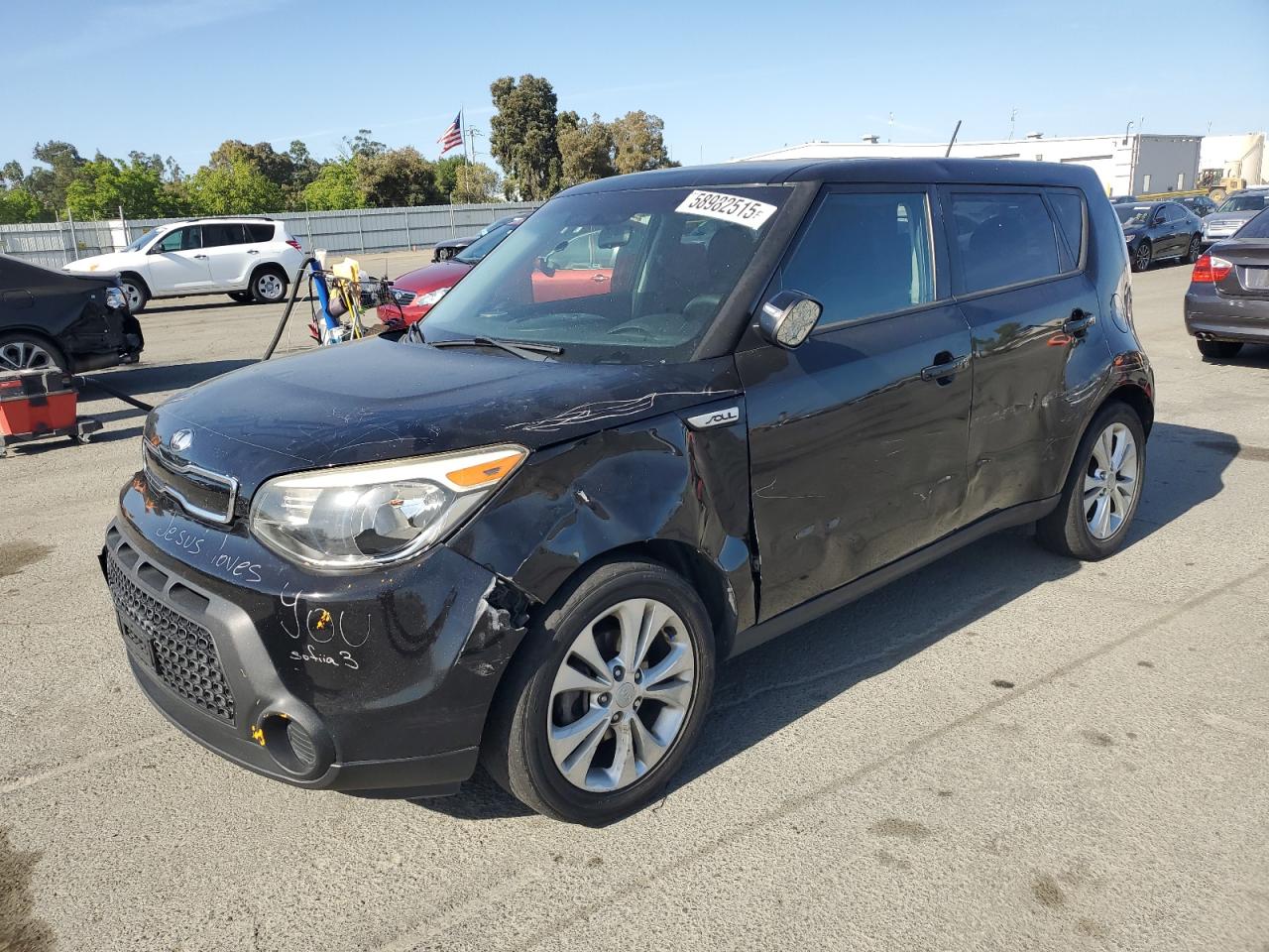 2014 Kia Soul + للبيع في Martinez، CA - Front End