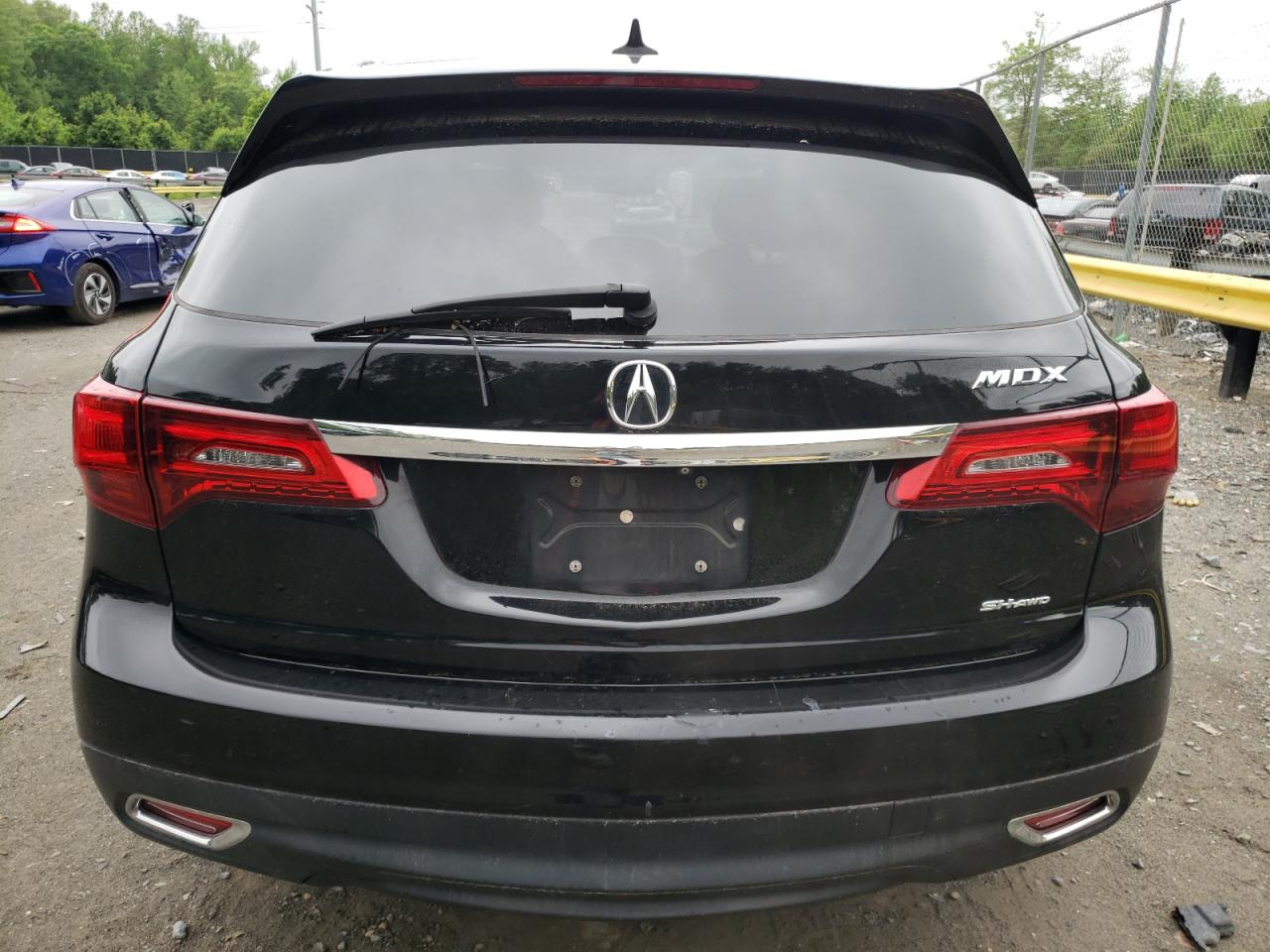 2014 Acura Mdx Technology VIN: 5FRYD4H49EB012418 Lot: 55061125