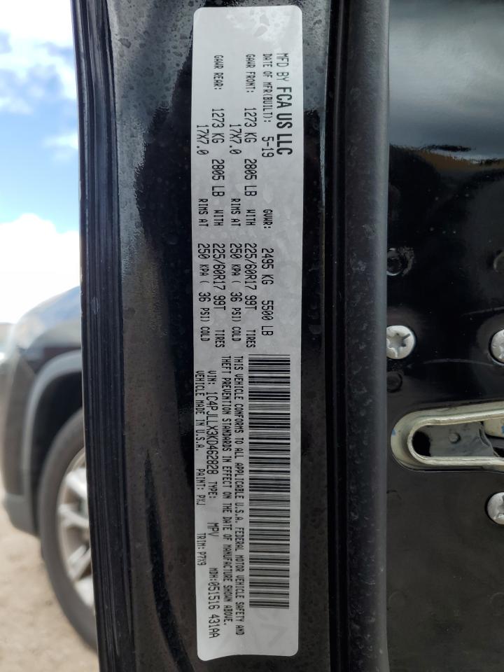 2019 Jeep Cherokee Latitude Plus VIN: 1C4PJLLX3KD462828 Lot: 56257645