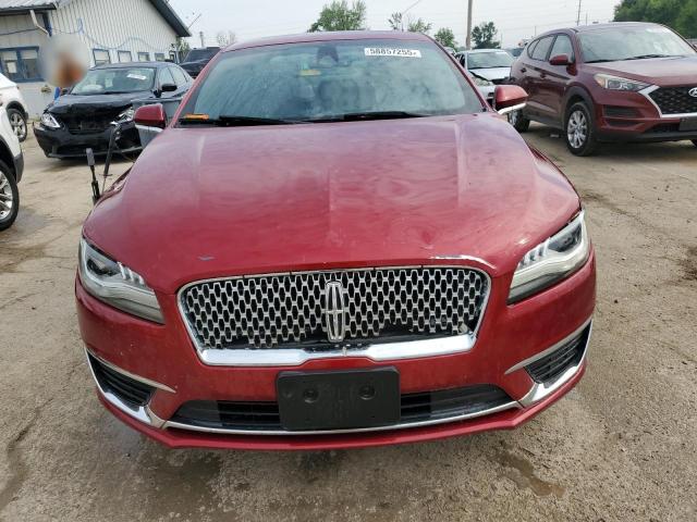  LINCOLN MKZ 2017 Czerwony