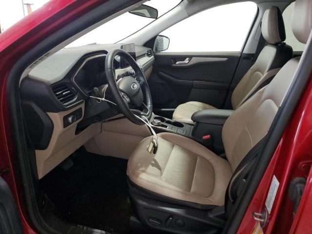  FORD ESCAPE 2021 Czerwony
