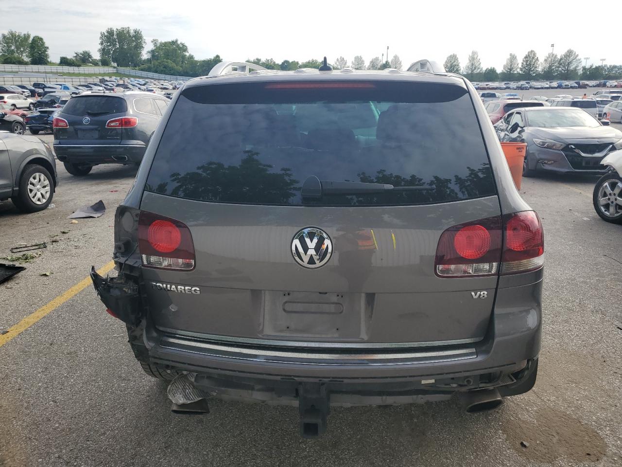 2008 Volkswagen Touareg 2 V8 VIN: WVGMB77L48D039842 Lot: 58301195