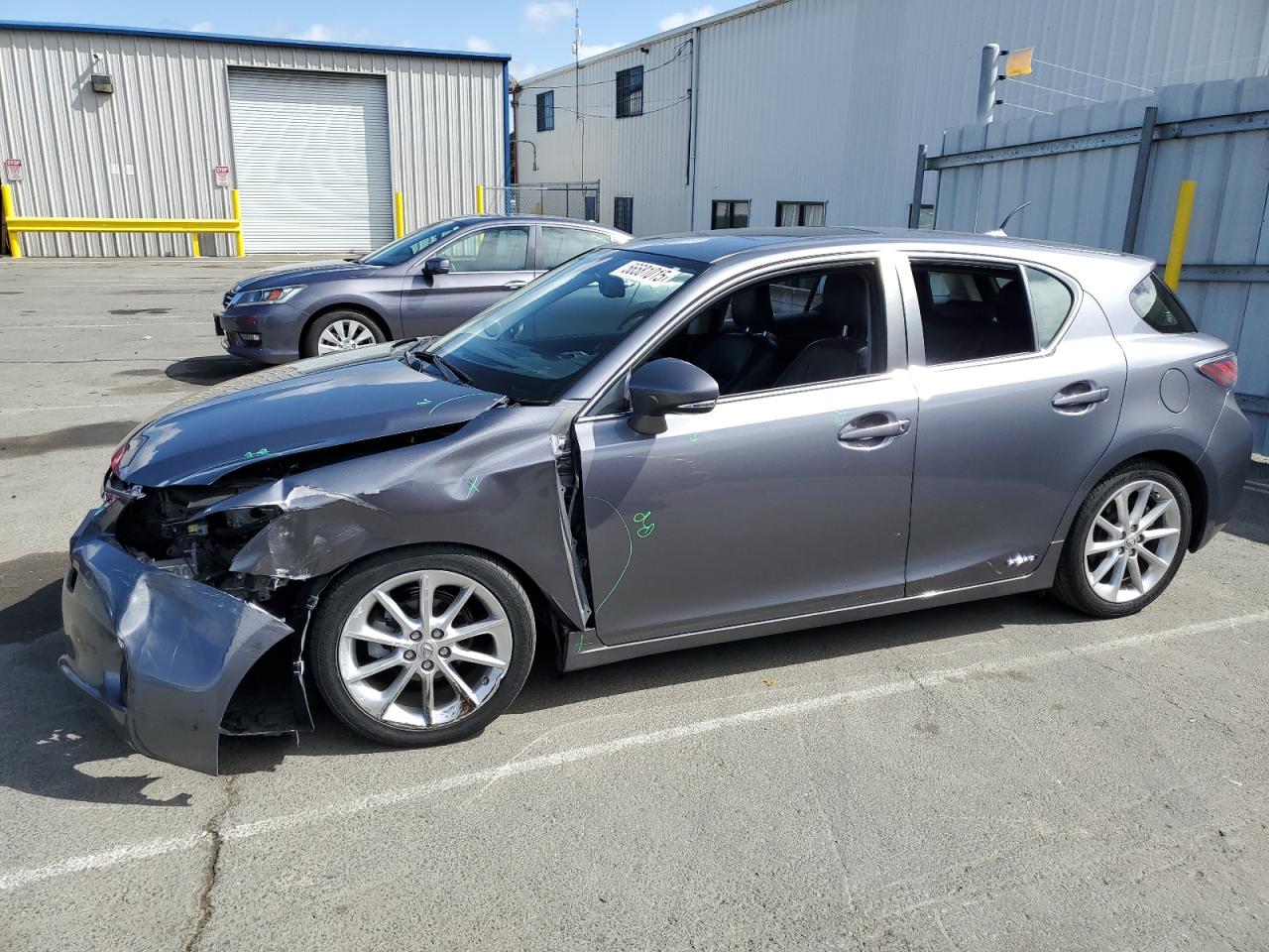 2012 Lexus Ct 200 იყიდება Vallejo-ში, CA - Front End
