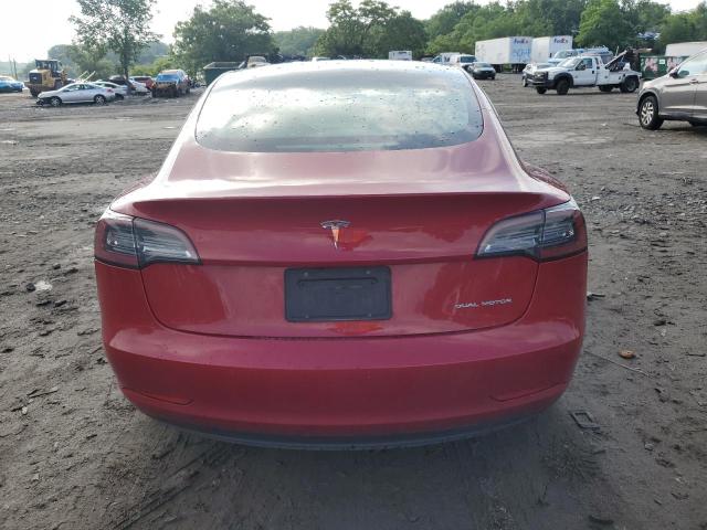  TESLA MODEL 3 2019 Czerwony