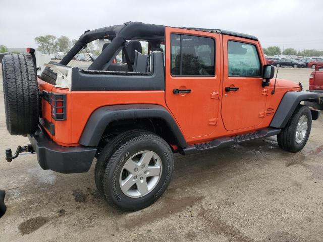  JEEP WRANGLER 2015 Pomarańczowy