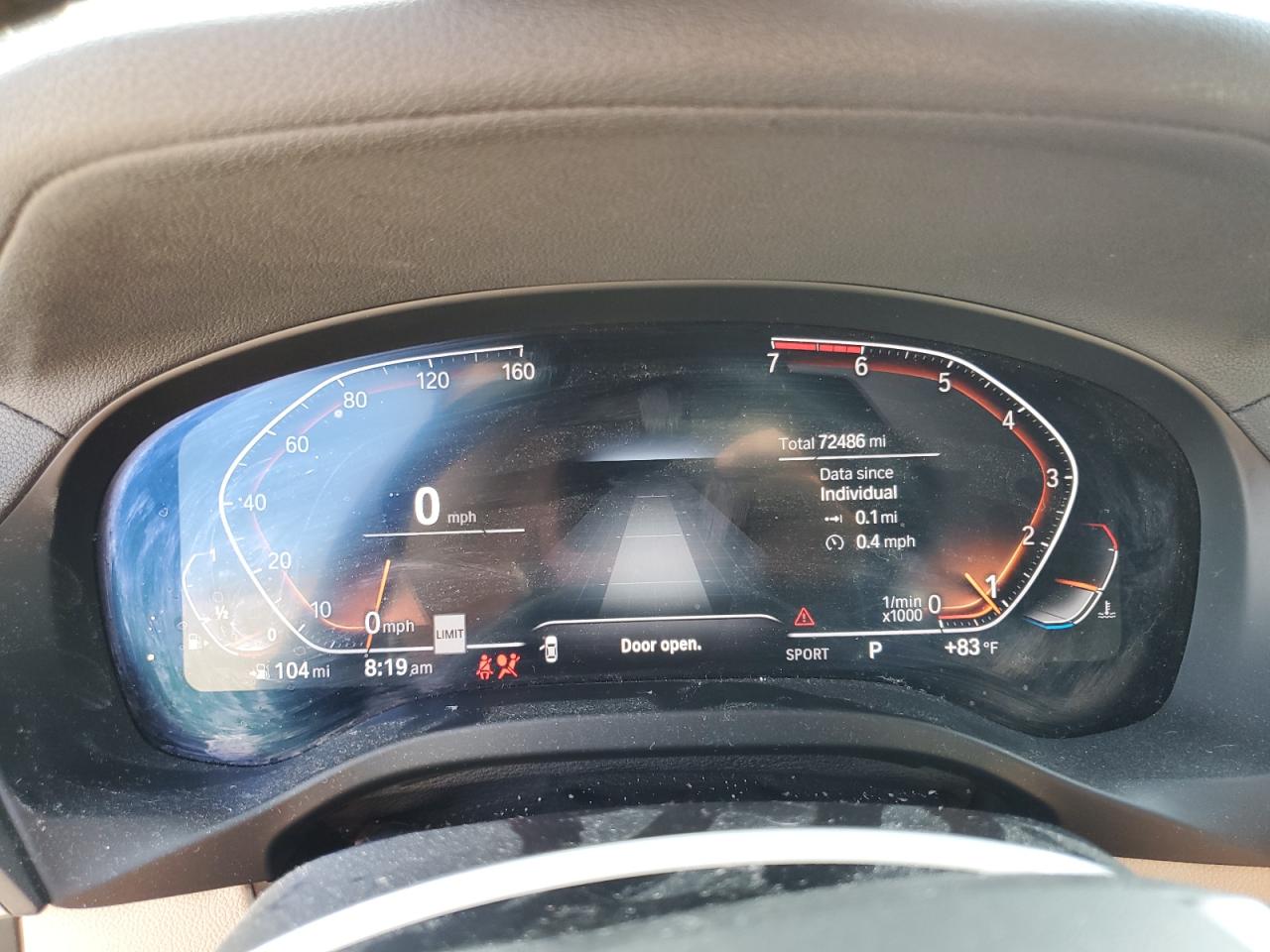 2020 BMW X3 Sdrive30I VIN: 5UXTY3C04L9B43778 Lot: 57099805