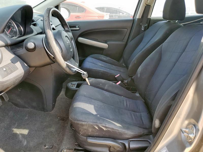  MAZDA 2 2012 Srebrny