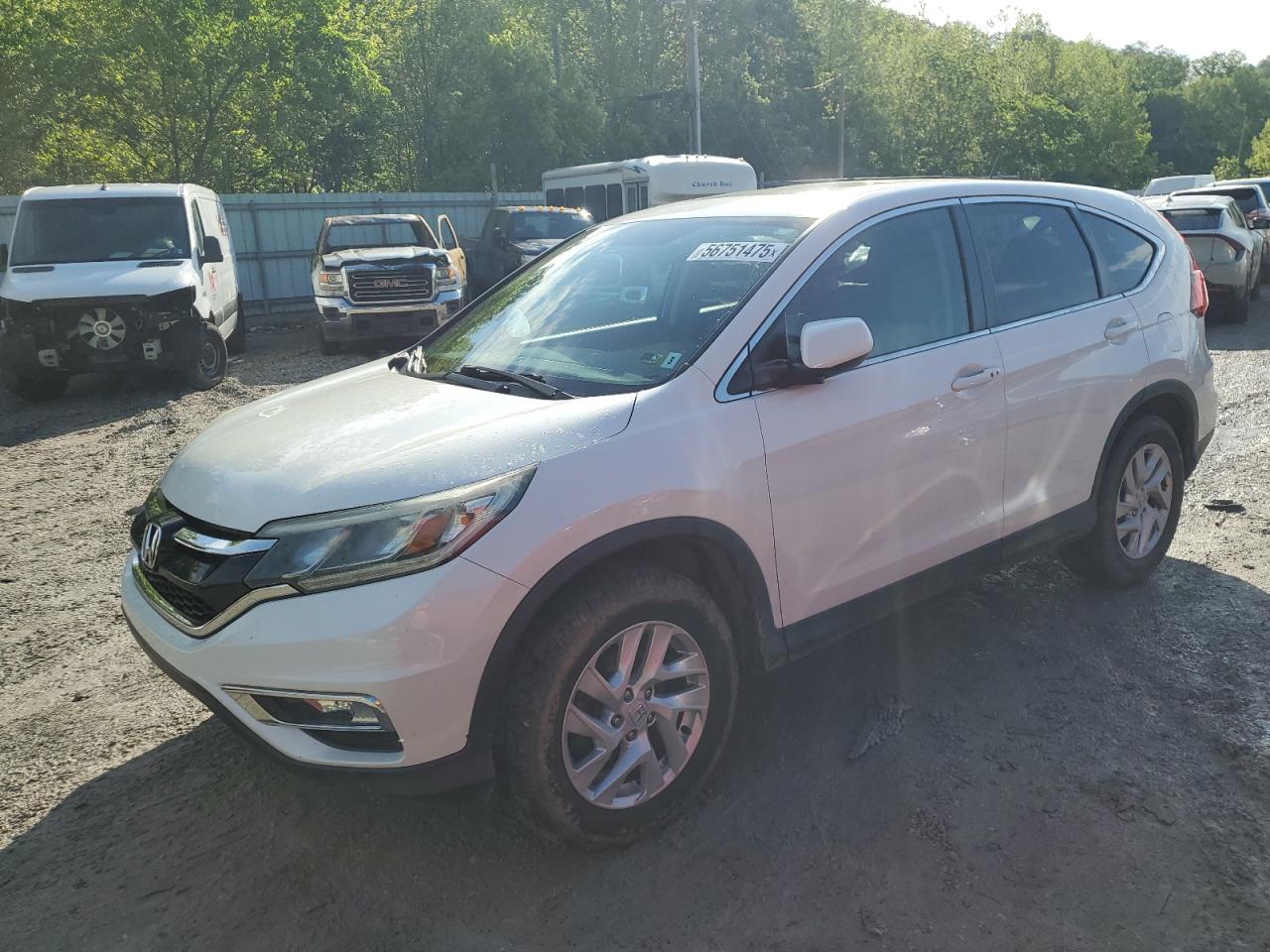 2016 Honda Cr-V Ex للبيع في Hurricane، WV - Hail