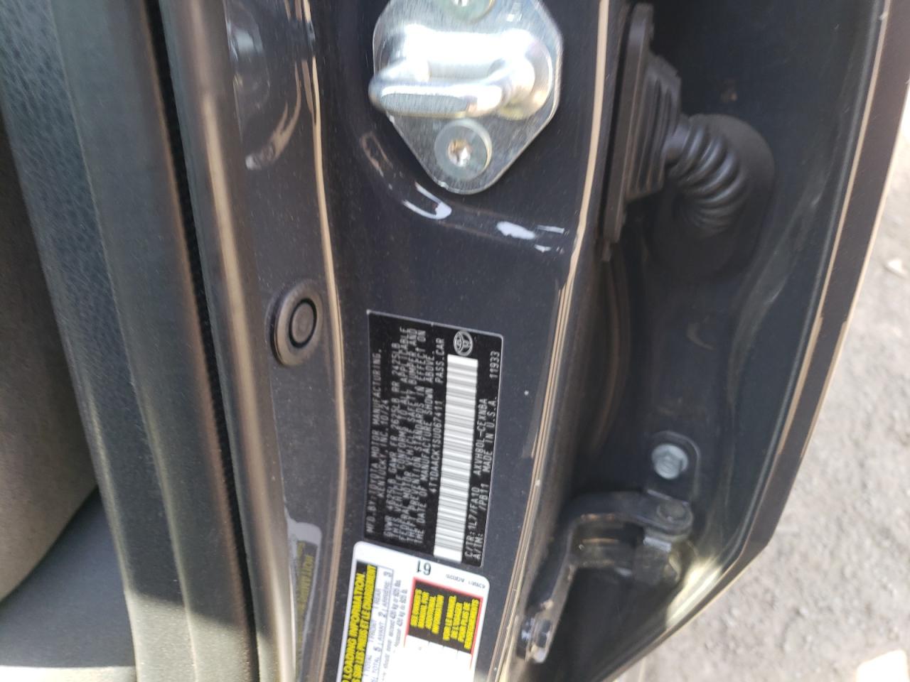 4T1DAACK1SU067411 TOYOTA CAMRY 2025
