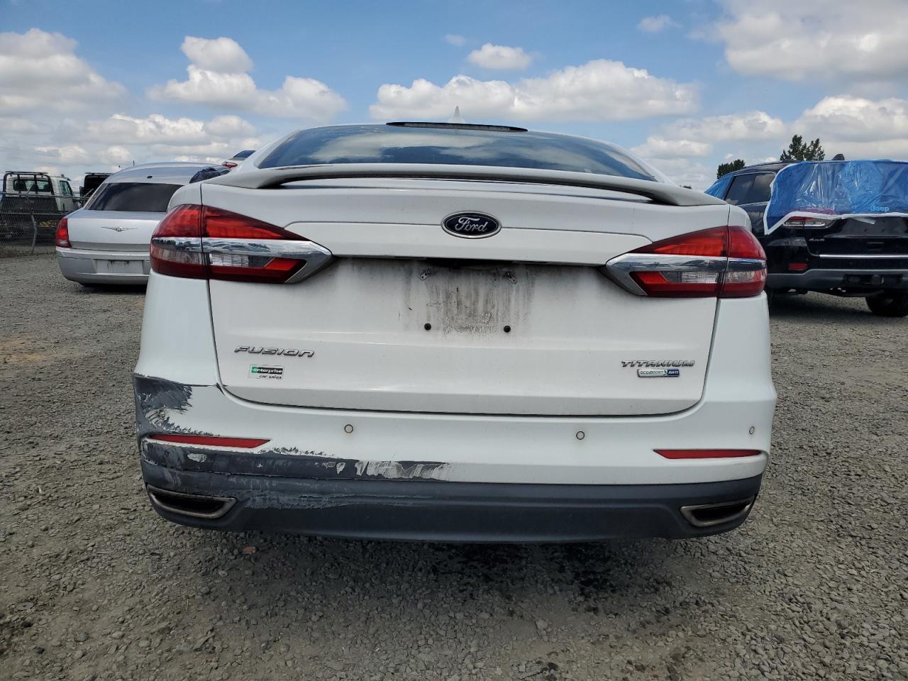 2020 Ford Fusion Titanium VIN: 3FA6P0D96LR116229 Lot: 57633675