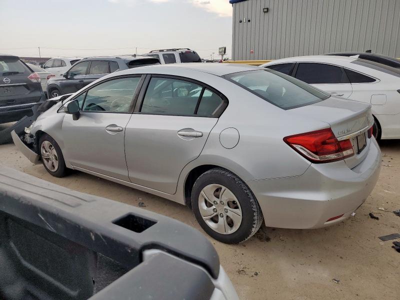  HONDA CIVIC 2014 Серебристый