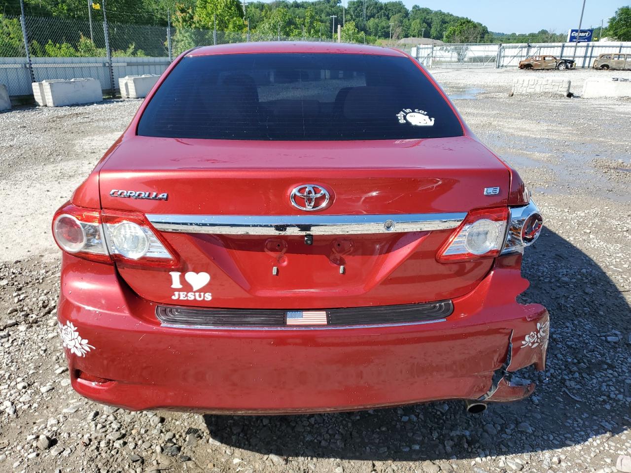 2011 Toyota Corolla Base VIN: 2T1BU4EE4BC541151 Lot: 57396625