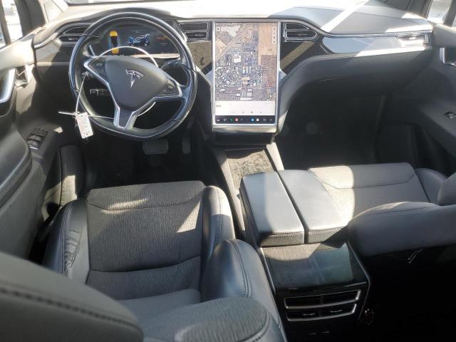  TESLA MODEL X 2017 Синій