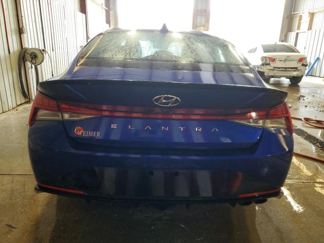  HYUNDAI ELANTRA 2023 Blue
