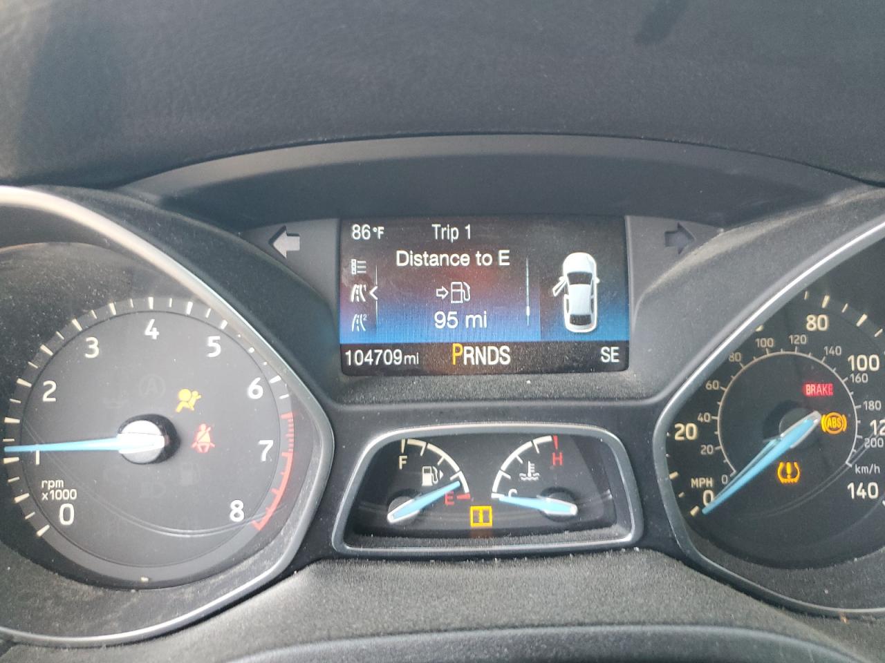 2016 Ford Focus Se VIN: 1FADP3FE8GL381855 Lot: 57366645