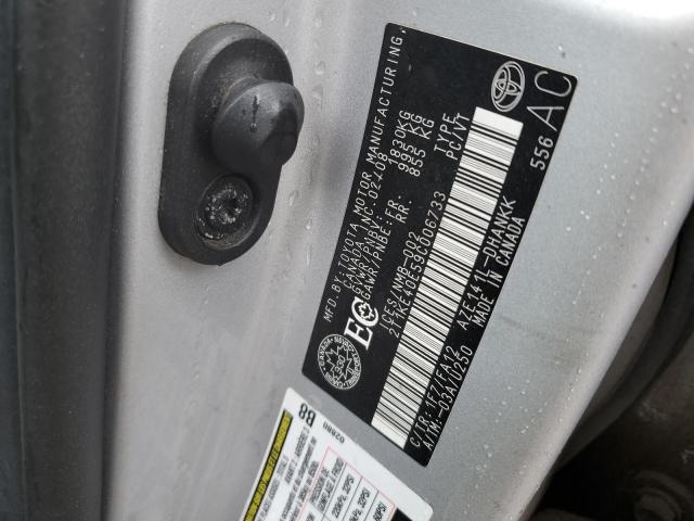 2009 TOYOTA COROLLA MATRIX S
