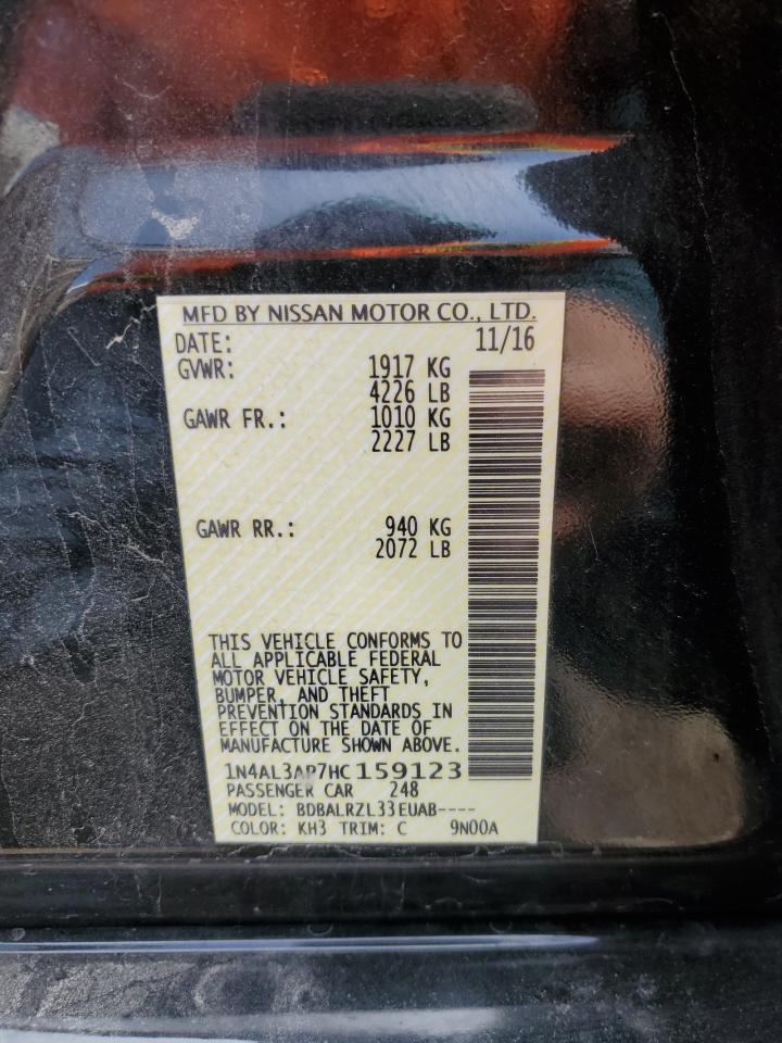 1N4AL3AP7HC159123 NISSAN ALTIMA 2017