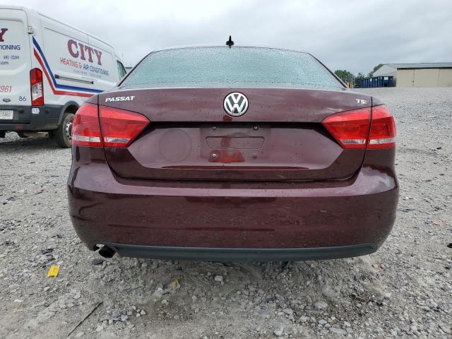  VOLKSWAGEN PASSAT 2014 Bordowy