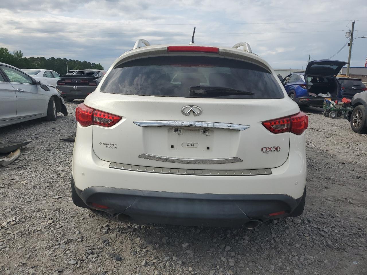 2016 Infiniti Qx70 VIN: JN8CS1MU5GM130261 Lot: 55860435