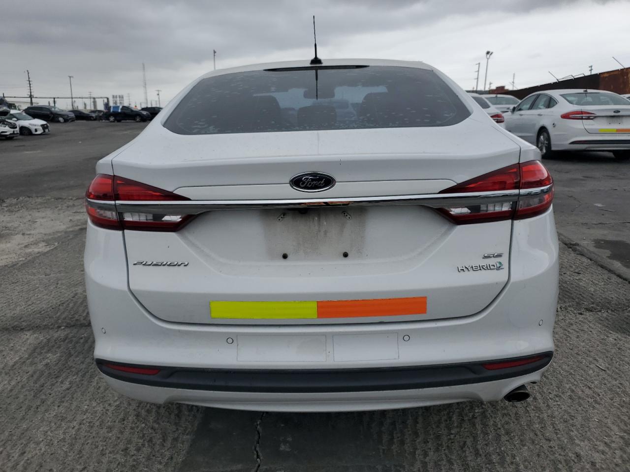 2018 Ford Fusion Se Hybrid VIN: 3FA6P0LU5JR281871 Lot: 54035535