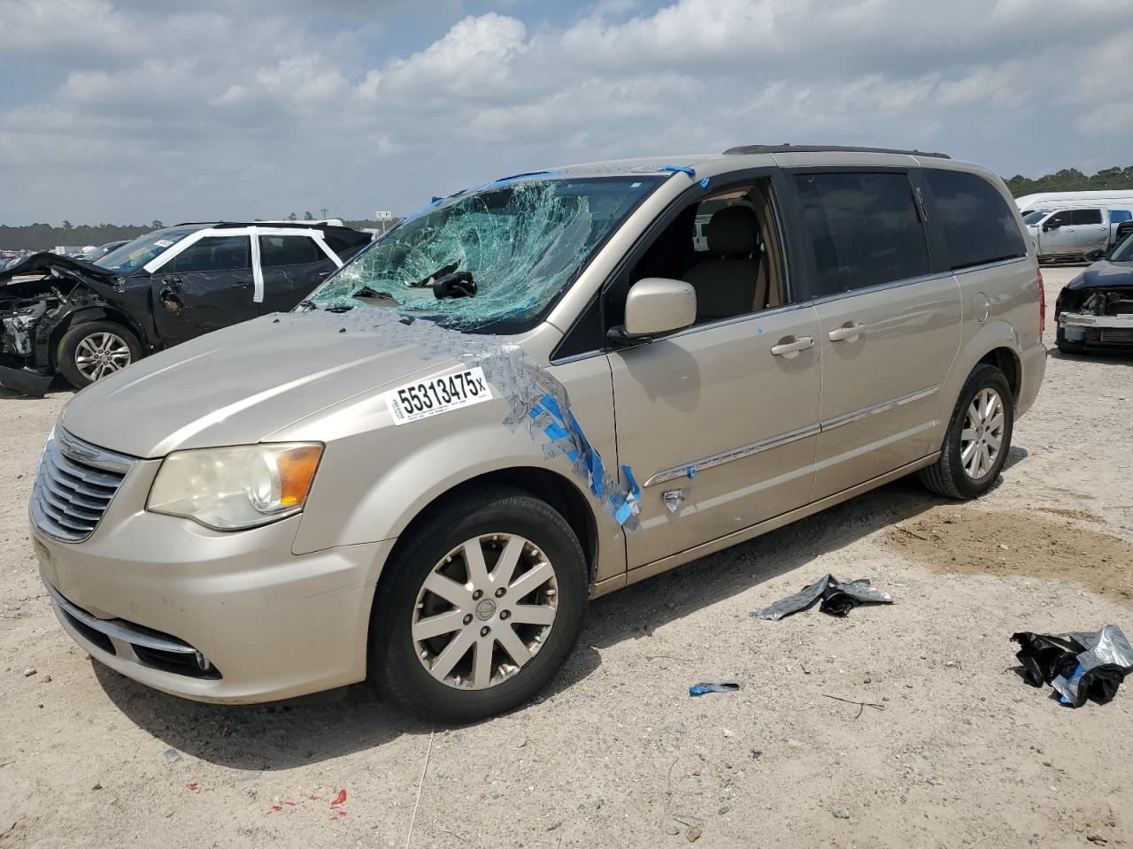2014 Chrysler Town & Country Touring იყიდება Houston-ში, TX - Front End