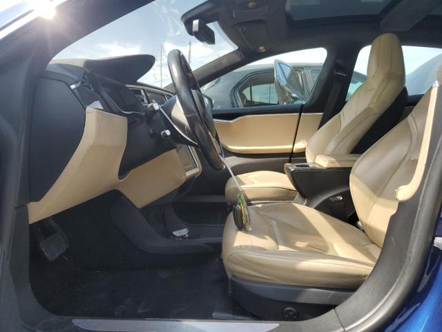  TESLA MODEL S 2015 Blue