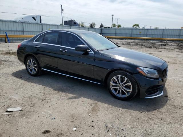  MERCEDES-BENZ C-CLASS 2018 Черный