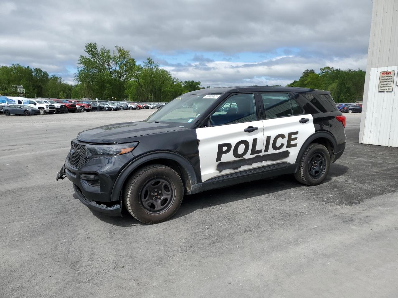 2020 Ford Explorer Police Interceptor zu verkaufen in Albany, NY - Front End
