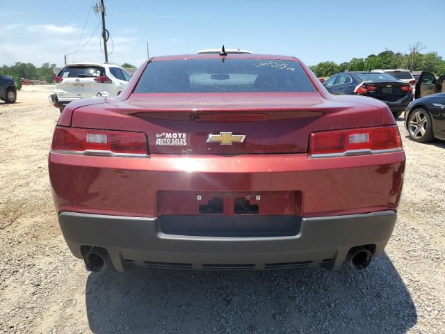  CHEVROLET CAMARO 2015 Czerwony