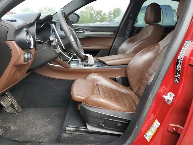  ALFA ROMEO STELVIO 2019 Czerwony