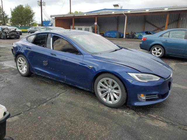  TESLA MODEL S 2016 Blue