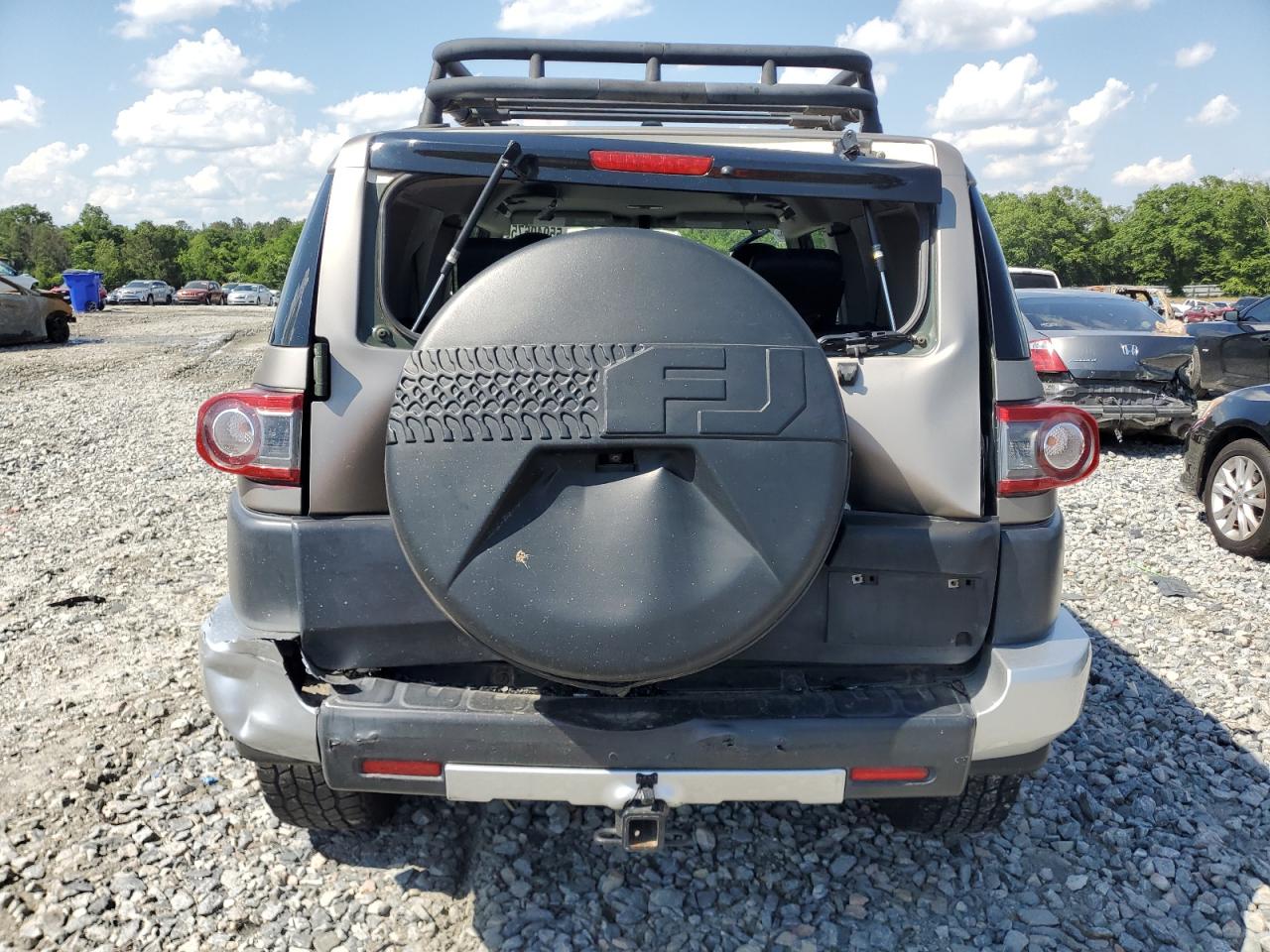 2012 Toyota Fj Cruiser VIN: JTEZU4BF2CK011736 Lot: 55940675