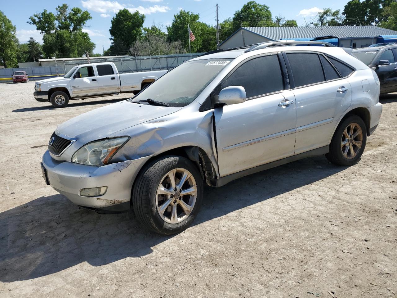 2009 Lexus Rx 350 silver null gas 2T2GK31UX9C073497 photo #1