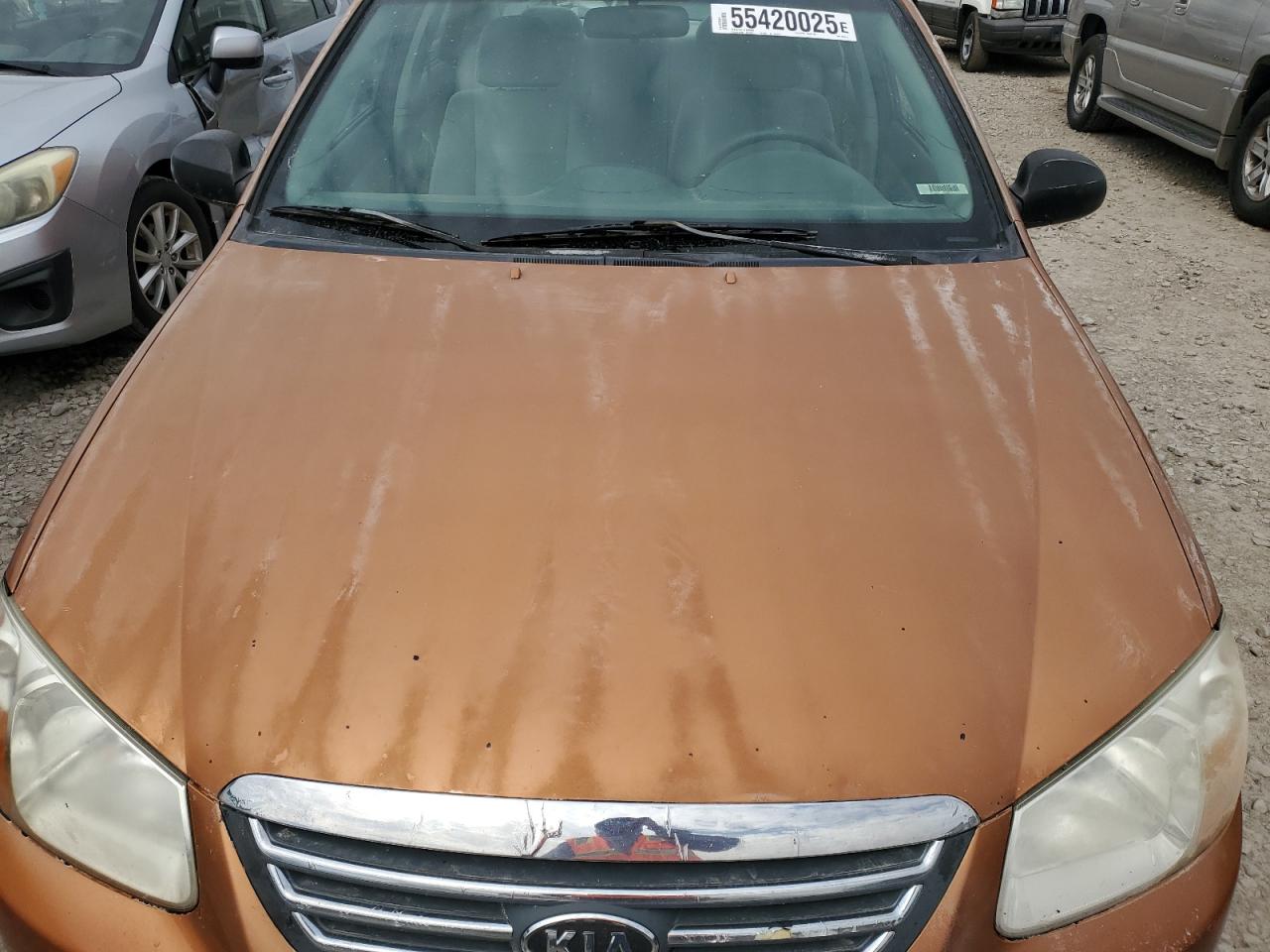 2008 Kia Spectra Ex VIN: KNAFE121685535028 Lot: 55420025