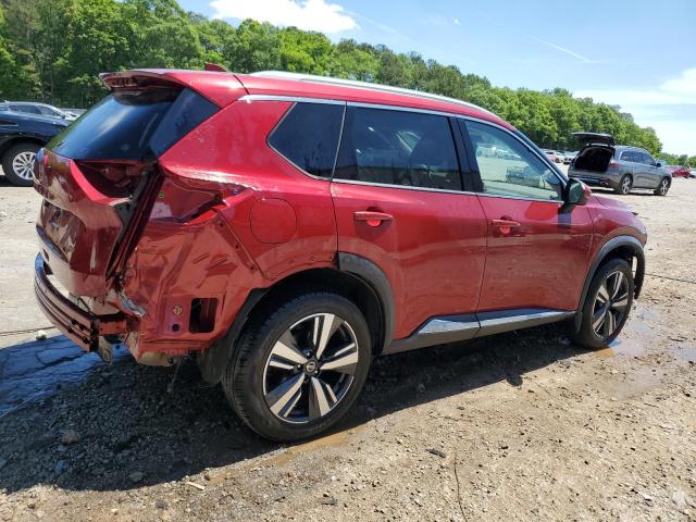  NISSAN ROGUE 2021 Red