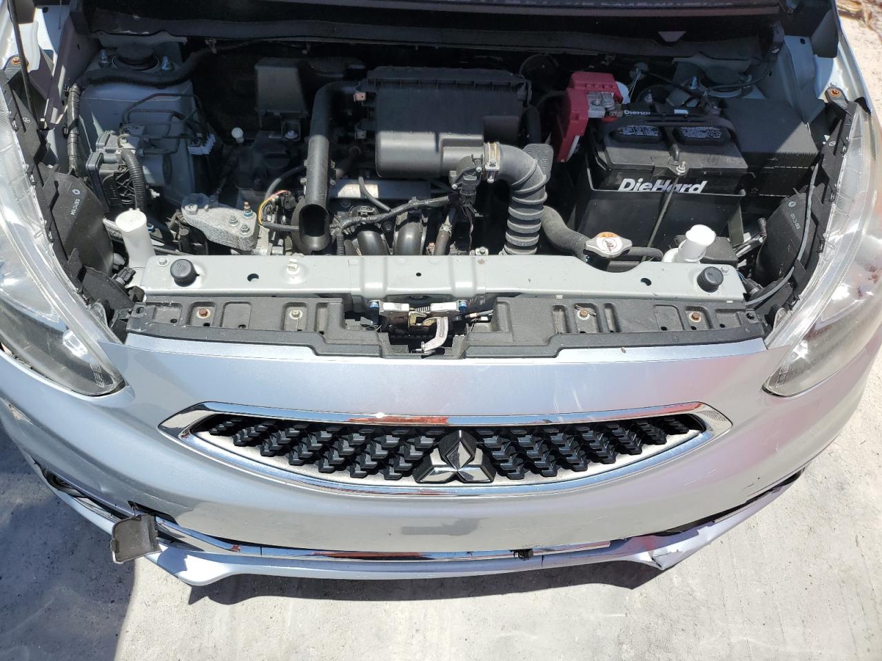 2019 Mitsubishi Mirage Es VIN: ML32A3HJ0KH007185 Lot: 57464135
