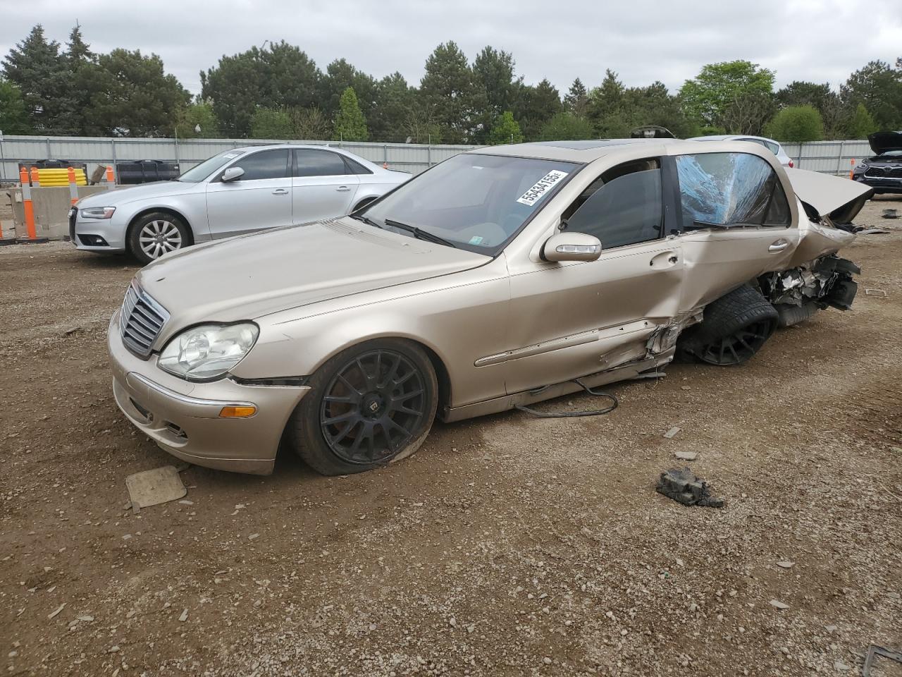 2003 Mercedes-Benz S 430 4Matic იყიდება Elgin-ში, IL - All Over