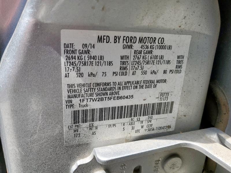 2015 FORD F250 SUPER DUTY  