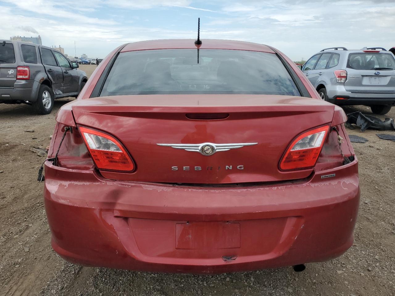 2010 Chrysler Sebring Limited VIN: 1C3CC5FB4AN208787 Lot: 56593865
