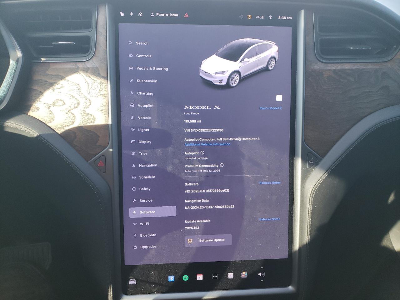 2020 Tesla Model X VIN: 5YJXCDE22LF223136 Lot: 55324645
