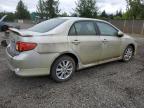 2009 Toyota Corolla Base na sprzedaż w Graham, WA - Front End