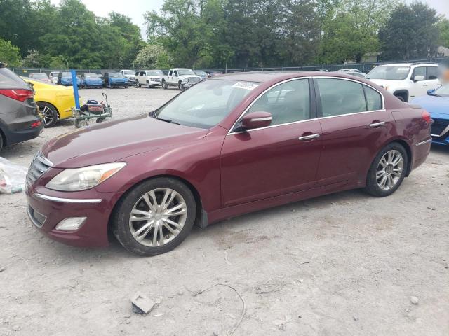  HYUNDAI GENESIS 2012 Bordowy