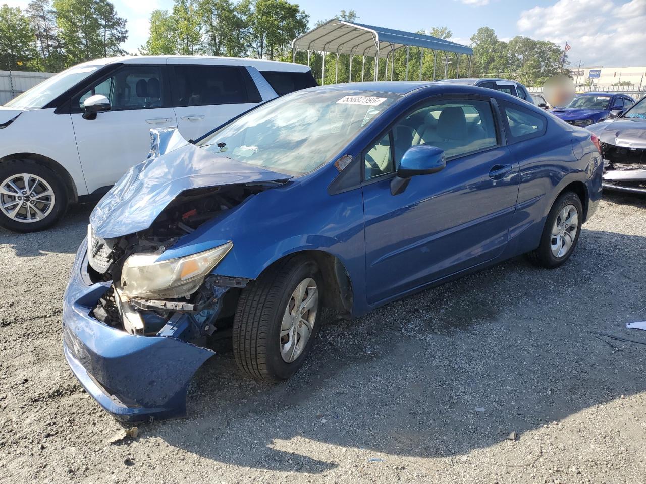2013 Honda Civic Lx на продаже в Spartanburg, SC - Front End