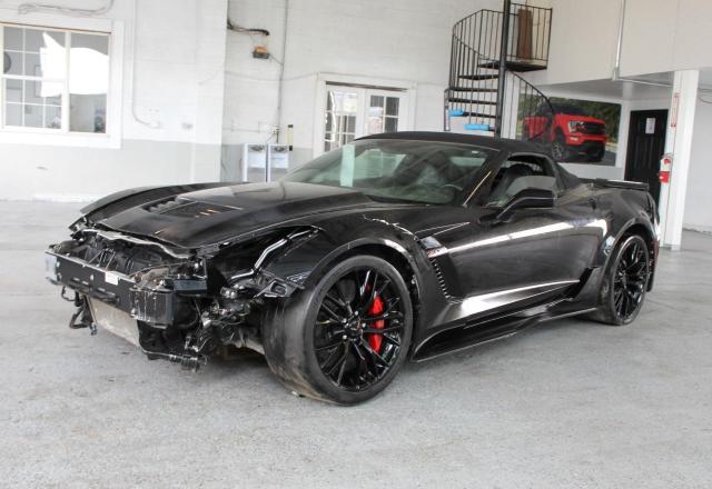 Cabriolets CHEVROLET CORVETTE 2017 Czarny