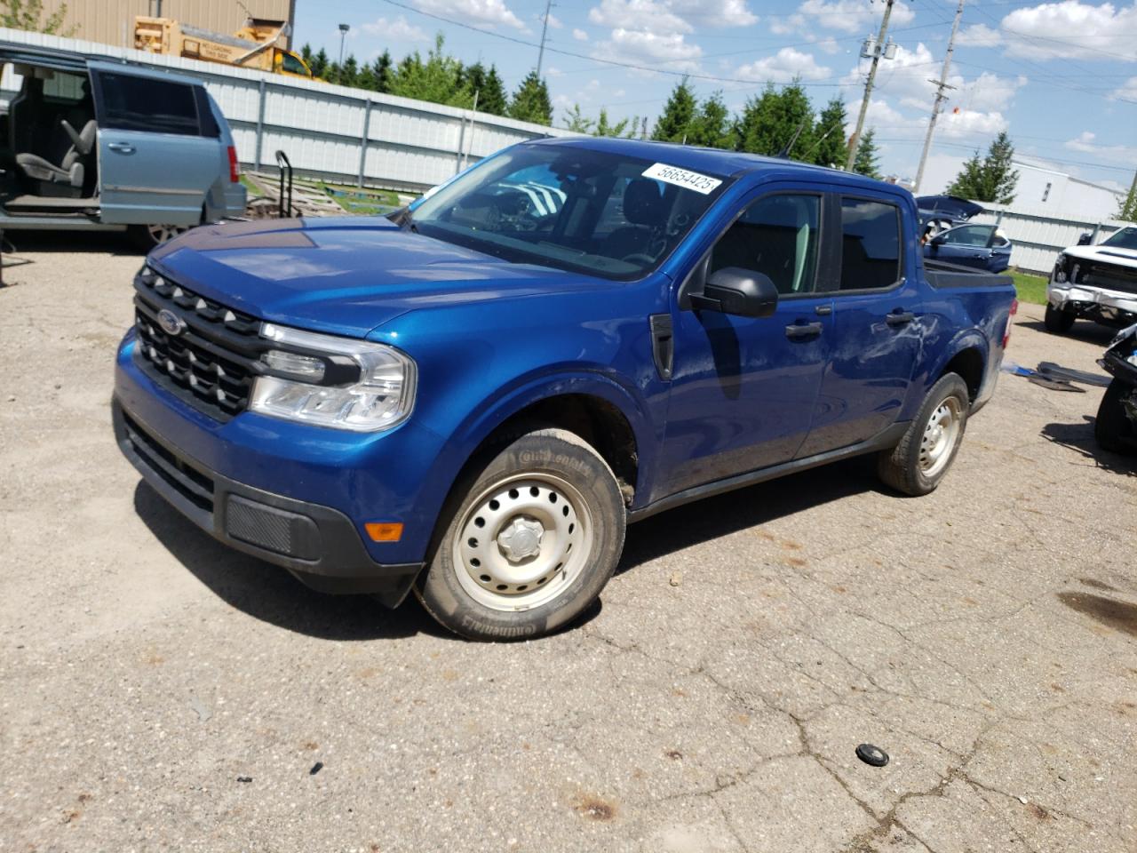 2024 Ford Maverick Xl للبيع في Lansing، MI - Vandalism