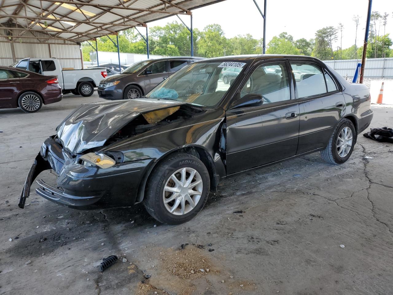 1998 Toyota Corolla Ve na sprzedaż w Cartersville, GA - Front End