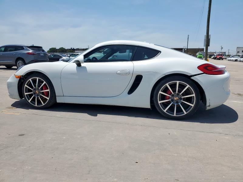 Coupet PORSCHE CAYMAN 2014 Biały